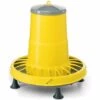 CHEMIN DES POULAILLERS Mangeoire Plastique Réglable 15.5kg Sur Pieds