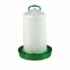 CHEMIN DES POULAILLERS Abreuvoir Poule En Plastique Premium Avec Poignée Et Bouchon 12l Vert - Gaun