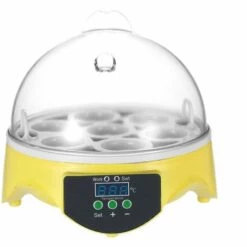 ASUPERMALL Incubateur Automatique Intelligent Pour Oeufs 7 Oeufs Ac220V Eu Plug
