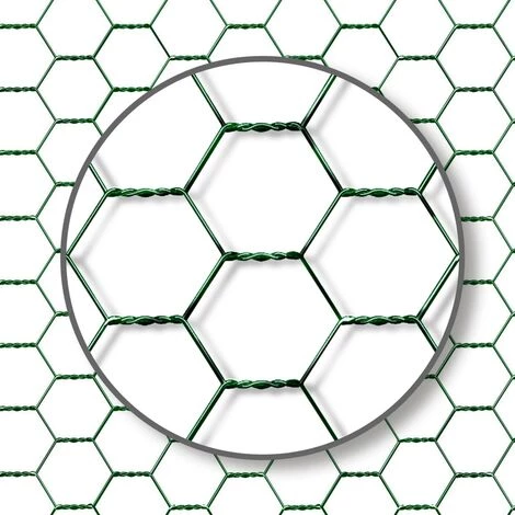 IDMARKET Enclos Poulailler 16 M² Parc Grillagé 4x4 M Acier Galvanisé - Naturel – Image 3