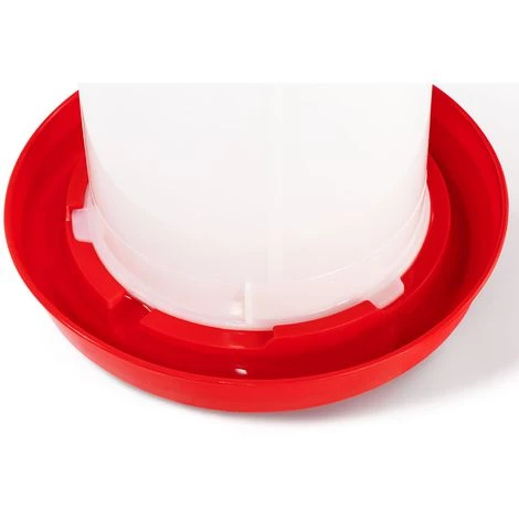 IDMARKET Lot Mangeoire 3 Kg Et Abreuvoir 3L Pour Poules Et Volailles – Image 3