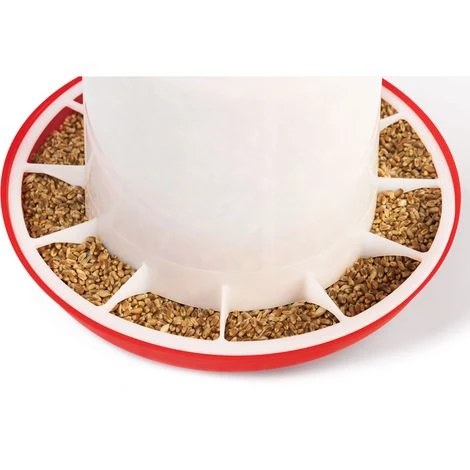 IDMARKET Lot Mangeoire 3 Kg Et Abreuvoir 3L Pour Poules Et Volailles – Image 4