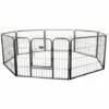 ZELSIUS Parc Pour Animaux "Cally" | Course D'animaux | (L) 80 X (H) 80 Cm