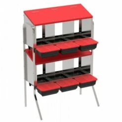 AVIMAC Pondoir Pour Poules Avec Pieds (x 36 Poules)