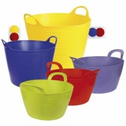 AUTRES Seau "Flex Bag", Environ 42 L, Couleur Rouge