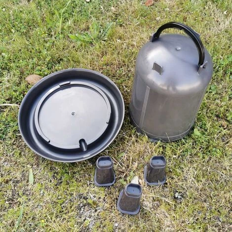 POULAILLER DIRECT Abreuvoir Volailles À Pieds En Plastique Recyclé Eco 10l – Image 2