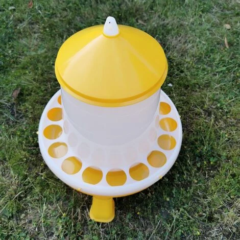 CHEMIN DES POULAILLERS Mangeoire Poule À Pieds En Bioplastique Végétal Eco 8kg – Image 2