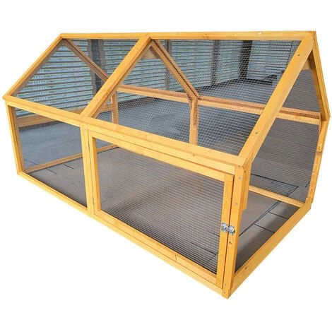 POULAILLER DIRECT Extension Parc Grillagé Poulailler Bassette Xl Et Bassette Xxl