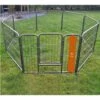 BBLOISIRAM Parc Enclos Pour Chiens Grillage Cage Clôture Intérieur Et Extérieur Hauteur 80cm Modèle Dog Run « M 481 »