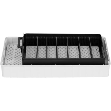 INCUBATO Couveuse Automatique Incubateur Appareil À Couver 12 Oeufs Volaille Éleveur LED - Noir – Image 4