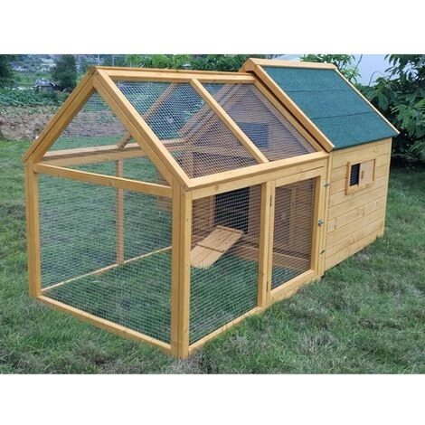 CHEMIN DES POULAILLERS Parc Grillagé Pour Poulailler Cémani L – Image 2