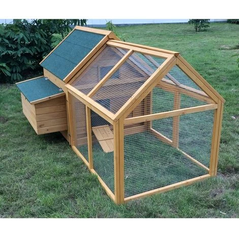 CHEMIN DES POULAILLERS Parc Grillagé Pour Poulailler Cémani L – Image 3