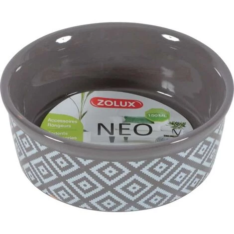 ZOLUX Ecuelle Gres Neo 150ml Gris