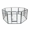 WILTEC Enclos Parc Extérieur Pour Chien Et Chat Grillage Barrière Protection Animaux Domestiques M 210x80cm