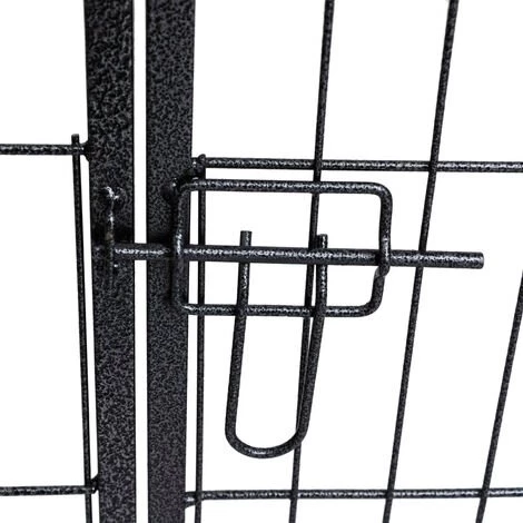 WILTEC Enclos Parc Extérieur Pour Chien Et Chat Grillage Barrière Protection Animaux Domestiques M 210x80cm – Image 3