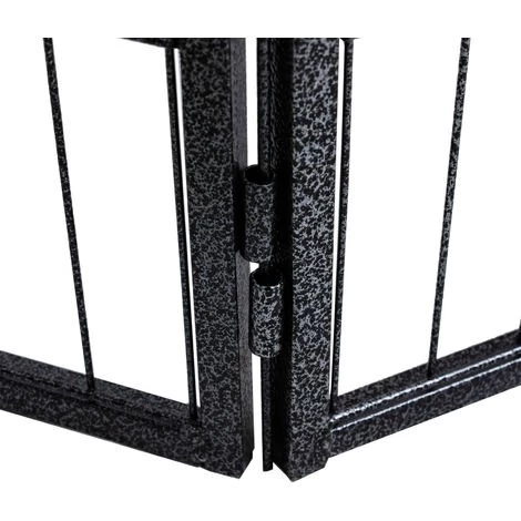 WILTEC Enclos Parc Extérieur Pour Chien Et Chat Grillage Barrière Protection Animaux Domestiques M 210x80cm – Image 5