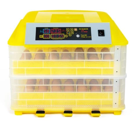 IDMARKET Couveuse Automatique 112 Oeufs Incubateur Autonome Intelligent – Image 2