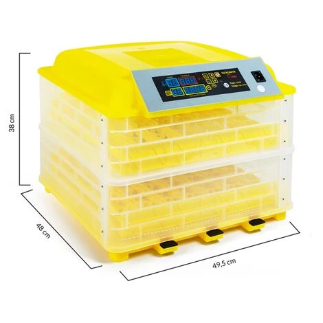 IDMARKET Couveuse Automatique 112 Oeufs Incubateur Autonome Intelligent – Image 4