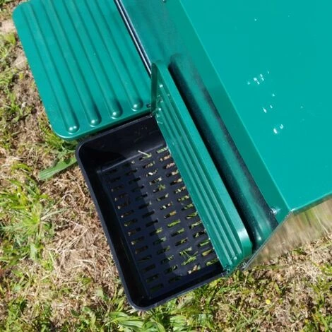 POULAILLER DIRECT Pondoir Poule Extérieur En Métal 4 Nichoirs - Gaun – Image 2