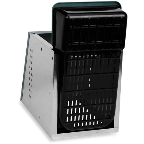 POULAILLER DIRECT Pondoir Poule Extérieur En Métal 4 Nichoirs - Gaun – Image 3