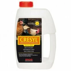 Nettoyant Désinfectant Bactéricide Poulaillers Et Basse Cour 1L CRESYL
