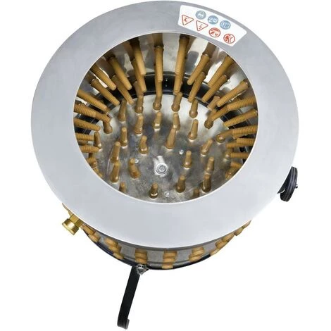 ZIPPER MASCHINEN PLUMEUSE ROTATIVE DE CHEZ VOLAILLE ZIPPER ZI-GRM400 – Image 2