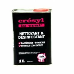 POULAILLER DIRECT Nettoyant Désinfectant Poulailler Crésyl Le Vrai Formule Concentrée Bidon De 1l