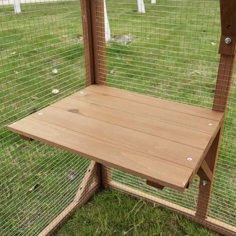 CÉMONJARDIN Parc à Chats En Bois – Image 4