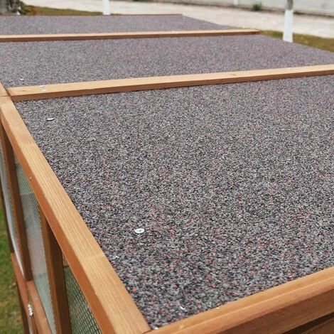 CÉMONJARDIN Parc à Chats En Bois – Image 5