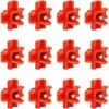 TRIOMPHE Tétine à Eau De Volaille, Abreuvoir Automatique Pour Tétine De Poulet Avec Montage Latéral Horizontal, Abreuvoir Pour Poulets Deau, Lot De 12