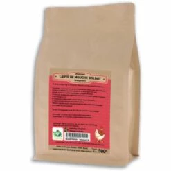 CHEMIN DES POULAILLERS Larves De Mouche Soldat À Picorer Pour Volailles Doypack 1,3l - Prefor