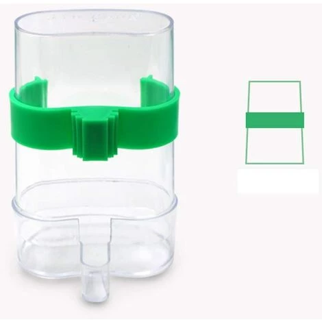 BETTERLIFE BETTE Abreuvoir À Oiseaux Automatique Mangeoires Piège à Eau Automatique Pour Oiseaux Fournitures Pour Cages à Oiseaux Accessoires Pour Cages Nourriture Fournitures Pour Cage à Oiseaux – Image 2