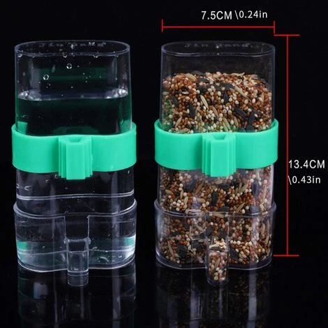 BETTERLIFE BETTE Abreuvoir À Oiseaux Automatique Mangeoires Piège à Eau Automatique Pour Oiseaux Fournitures Pour Cages à Oiseaux Accessoires Pour Cages Nourriture Fournitures Pour Cage à Oiseaux – Image 3