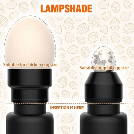 TANABATA Testeur D'oeufs LED Haute Intensité Pour Surveiller L'incubateur D'oeufs Couteurs De Poulet – Image 3