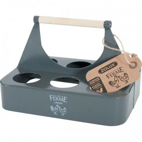 Porte Oeuf Metal Ardoise - Zolux – Image 2