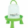 Abreuvoir En Plastique Avec Pieds Capacité 1.5 Litres Basse Cour - Animallparadise - Vert
