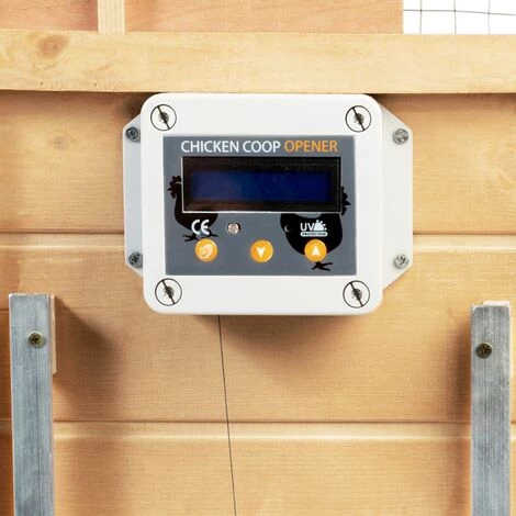 IDMARKET Portier Automatique Pour Porte De Poulailler Programmable Heure Luminosité – Image 5