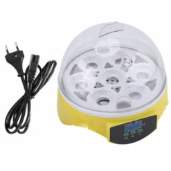 YB éleveur 7 Oeufs Affichage Incubateur Numérique Avec Contr?le De La Température éclosion EU Plug 220V
