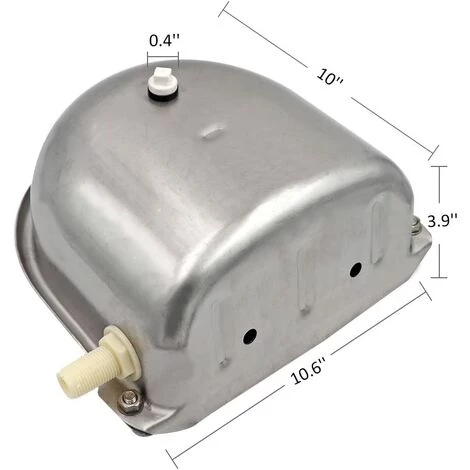 IRISFR Abreuvoir À Bovins Abreuvoir En Acier Inoxydable Bol Automatique Avec Valve À Flotteur Pour Chien Cheval Bétail Chèvre Mouton,Lilaris – Image 2