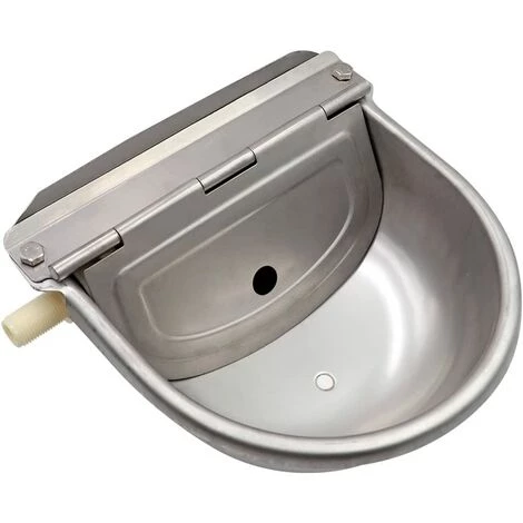IRISFR Abreuvoir À Bovins Abreuvoir En Acier Inoxydable Bol Automatique Avec Valve À Flotteur Pour Chien Cheval Bétail Chèvre Mouton,Lilaris – Image 4