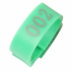 Ensoleillé 100 Pcs Chicken Foot Ring Taille Réglable Cuisse De Volaille Étiquette Numérique Boucle Anneau