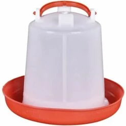 EINEMGELD Abreuvoir à Poulet En Plastique Abreuvoir Mangeoire Avec Manipulez Les Outils D'alimentation En Eau Pour Poule Poule Caille Bantam 1kg