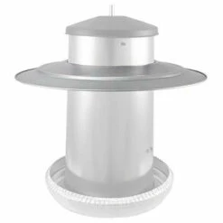 POULAILLER DIRECT Auvent Galvanisé Pour Mangeoire Poule 15 Et 20kg - River Systems