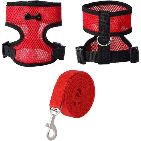 REGALI Sangles De Harnais De Poulet Réglables Tablier De Poule Débardeur Confortable Et Respirant Pour Poulet, Canard Ou Oie (rouge S) – Image 2