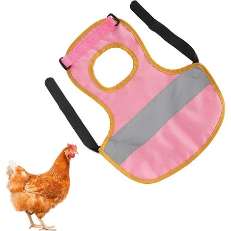 REGALOS Vêtements De Poulet, Tablier De Protection Robuste Pour Poulet Et Canard (rose) – Image 2