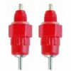 ARC-EN-CIéL 2 Pcs Eau Tetine Poulet Alimentateur Fournitures De Volaille Poule Vis Dans Le Style -Arcenciél