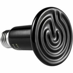 CARILLONSàVENT 100W Émetteur Radiateur Animaux Ampoule Infrarouge Chauffage En Céramique,Lampe De Reptile Pour Amphibiens, Serpent, Oiseaux,Tortue, Chat, Chien Carivent
