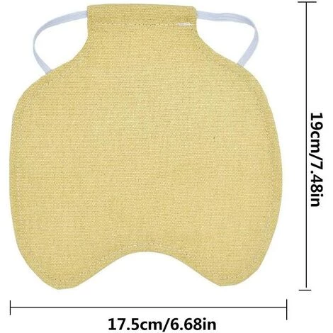 CARILLONSàVENT Tablier De Poulet À Sangle Unique/Gilet De Selle Protection De L'aile De Canard De Poule Vestes De Poulet Standard Tabliers De Poule Accessoires De Soins De Volaille 5pcs-Kaki Carivent – Image 2