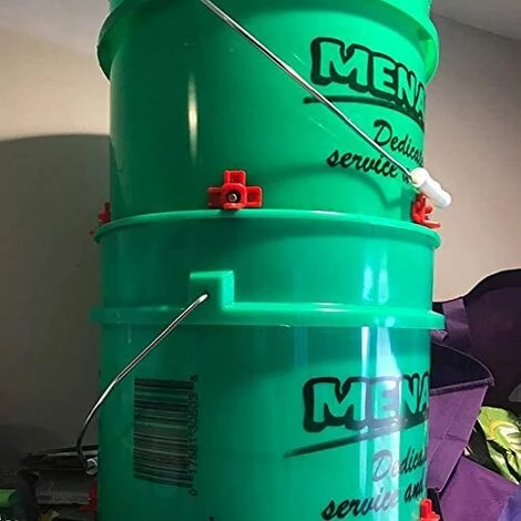 REGALOS Lot De 20 Tétines De Poulet à Montage Latéral Horizontal Pour Volaille, Tétine D'abreuvoir à L'extérieur Pour Poulet, Canard, Caille Et Autres Volailles (20) – Image 5