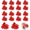 LONVRèE 18 Pcs,Abreuvoir Automatique Poule,TéTine à Eau De Volaille,Abreuvoir Poules ,Nouvelle Fontaine Boire Pour Poulet, Volaille Rouge,Adapté Aux Poules, Canards, Volailles (#1)